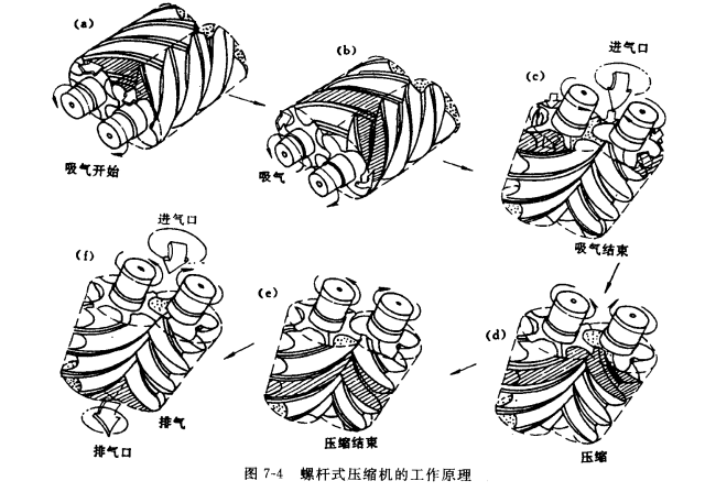 螺杆式压缩机工作原理  第2张