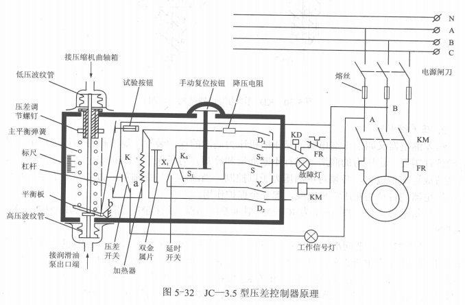 压差继电器结构原理