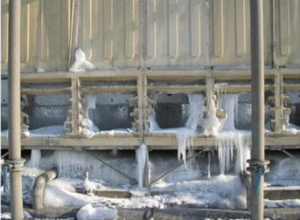 冷却塔的结冰部位及其原因