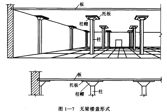 多层冷库的无梁楼盖结构