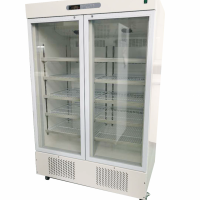 支持贴牌加工0-10℃ 商用立式冷藏展示柜668L风冷冷藏箱