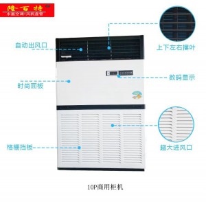 商用10P立柜式水温空调图3