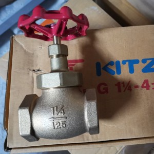 日本北泽KITZ截止阀 阀杆升降,手轮不升降图2