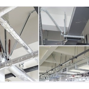 成品抗震支架 排烟管道可用 坚固耐用图3
