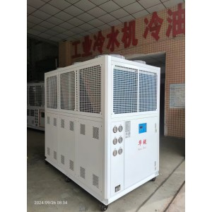 风冷型螺杆冷水机组，低温风冷螺杆式水冷机组，螺杆式冷冻机组图3