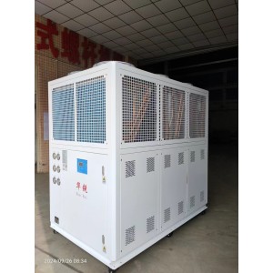 风冷型螺杆冷水机组，低温风冷螺杆式水冷机组，螺杆式冷冻机组图4