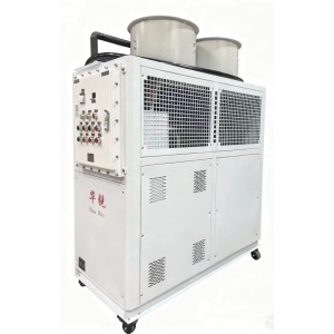 化学气体防爆型冷风机组，防爆型冷气机，低温风冷机组图2